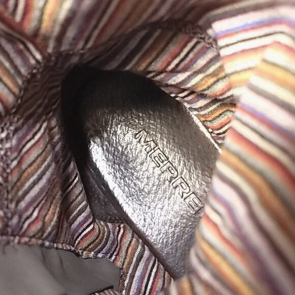 Merrell Vera Boots Size 8.5 Mid Barnwood Brown Leather Womens Calf - Picture 13 of 13